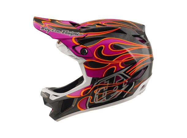 Troy Lee Designs D4 Carbon Helmet Carbon/Magenta