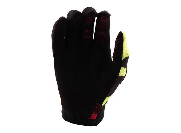 Troy Lee Designs Youth Air Glove Cyclops Black/Flo Yellow