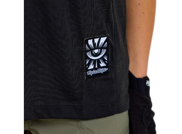 Troy Lee Designs Youth Skyline Ride SS Signature Black/Real Teal