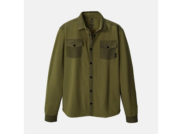 Jones December Fleece Shirt, Moss Green