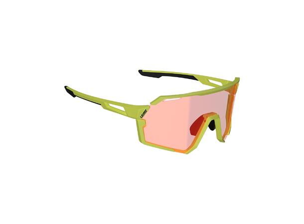 Leatt Sunglasses RideViz Pro, Yellow Neon Yellow, Iriz Cryztal Red 13 VLT