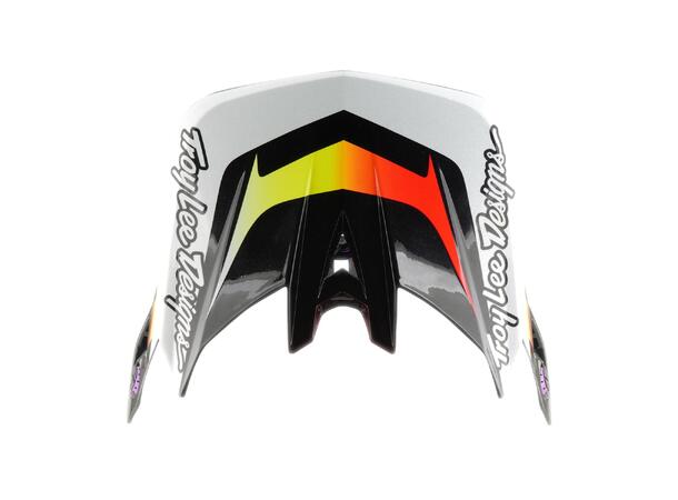 Troy Lee Designs D4 Carbon Helmet Black Lined Up Black
