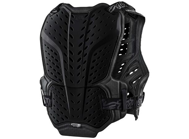 Troy Lee Designs Youth Rockfight, Black Chest Protector, One Size (122-145cm)