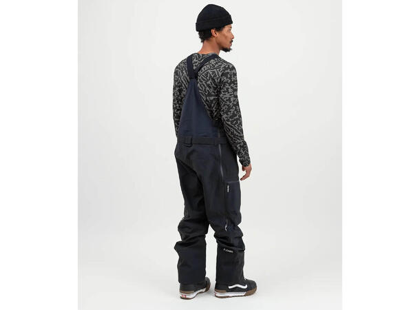 Jones Mountain Surf Bib Pant, Black Stealth Black