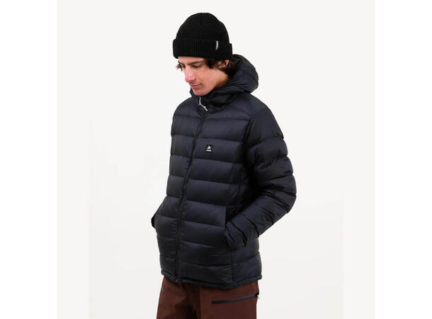 Jones Re-Up Down Hooded Jacket, Black Stealth Black