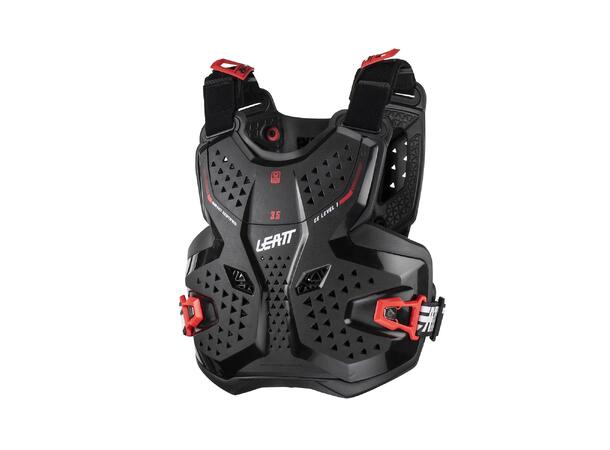 Leatt Junior 3.5 Chest Protector L/XL Black/Red, L/XL (147-159cm)