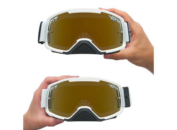 Pit Viper Brapstrap The Miami Nights, L Gold Lens, Large