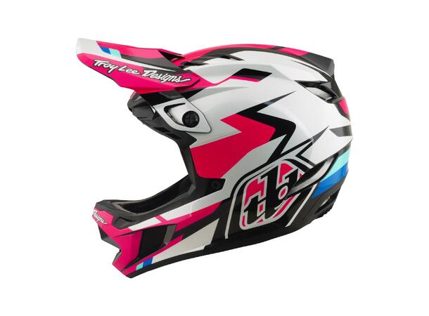 Troy Lee Designs D4 Polyacrylite Helmet Magenta