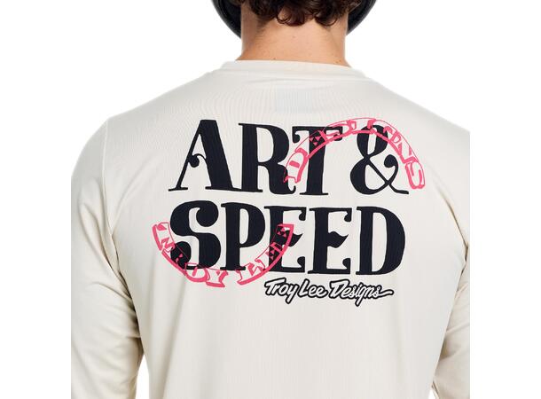 Troy Lee Designs Ruckus LS Ride Tee Art & Speed Pumice