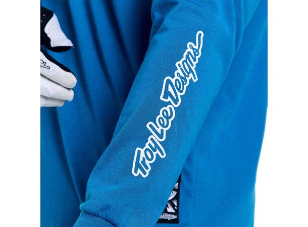 Troy Lee Designs Skyline LS Ride Tee One Eye Aero Blue