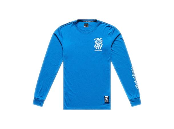 Troy Lee Designs Skyline LS Ride Tee One Eye Aero Blue