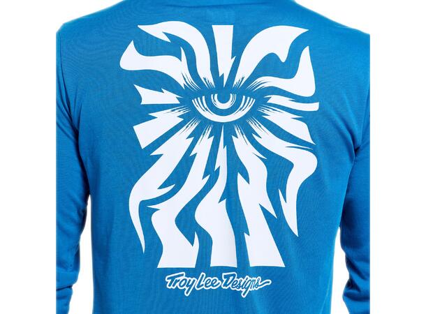 Troy Lee Designs Skyline LS Ride Tee One Eye Aero Blue