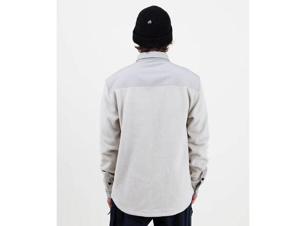 Jones December Fleece Shirt, Smoke Grey