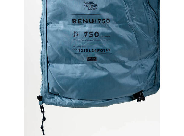 Jones Re-Up Down Hooded Jacket Blue L Atlantic Blue, L