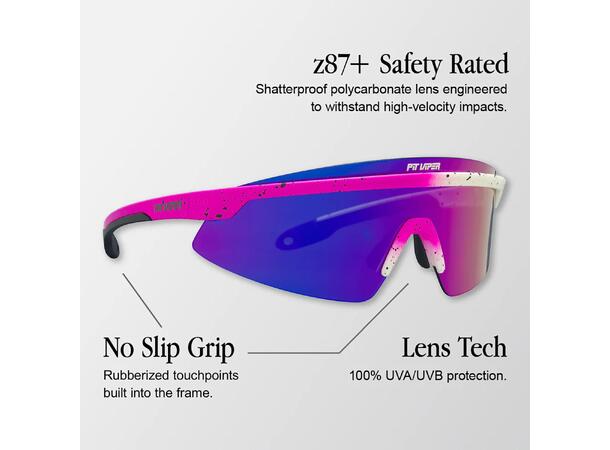 Pit Viper The Skysurfer The Domestique Z87+ Pink-Purple