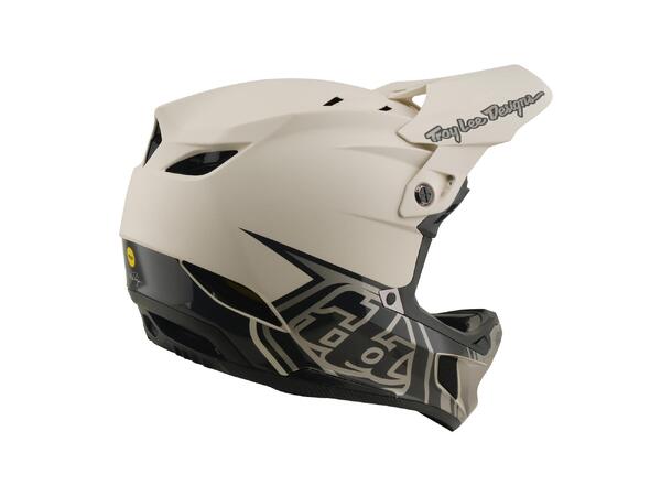Troy Lee Designs D4 Composite Helmet Stealth Pumice