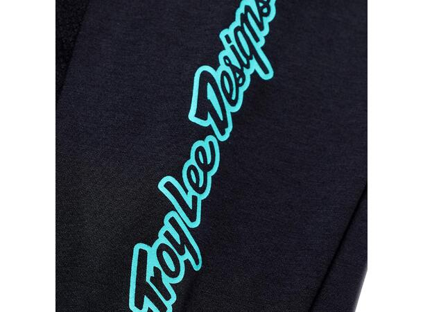 Troy Lee Designs Skyline LS Ride Tee Signature Black/Real Teal