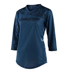 Troy Lee Designs WMNS Mischief Jersey Floral Blue
