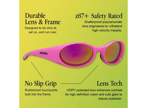Pit Viper The Slammer The Juicy Z87+ HDPV Polarized Pink