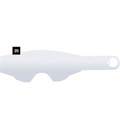 Spy Foundation Tear Off Clear 20 Pack