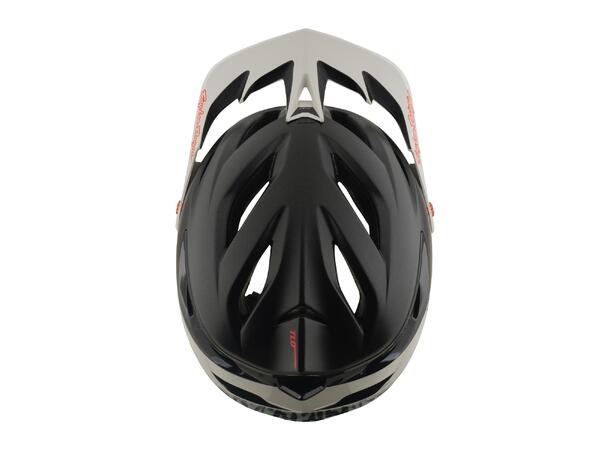 Troy Lee Designs A3 Helmet Halo Pumice Halo Charcoal/Pumice