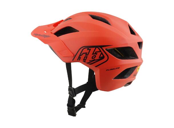 Troy Lee Designs Youth Flowline Helmet Coral/Charcoal, One Size (48-53cm)