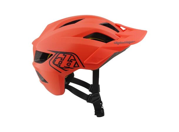 Troy Lee Designs Youth Flowline Helmet Coral/Charcoal, One Size (48-53cm)