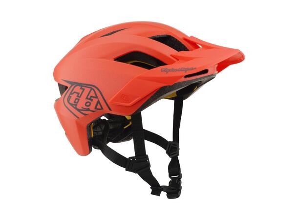 Troy Lee Designs Youth Flowline Helmet Coral/Charcoal, One Size (48-53cm)