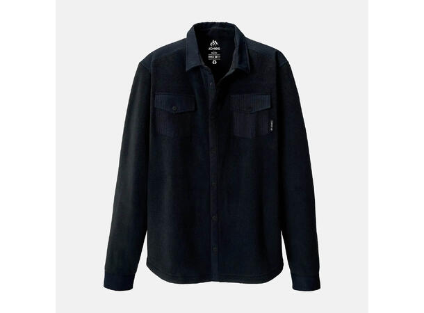 Jones December Fleece Shirt, Black Stealth Black