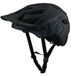 Troy Lee Designs A1  Drone Helmet, Black Black