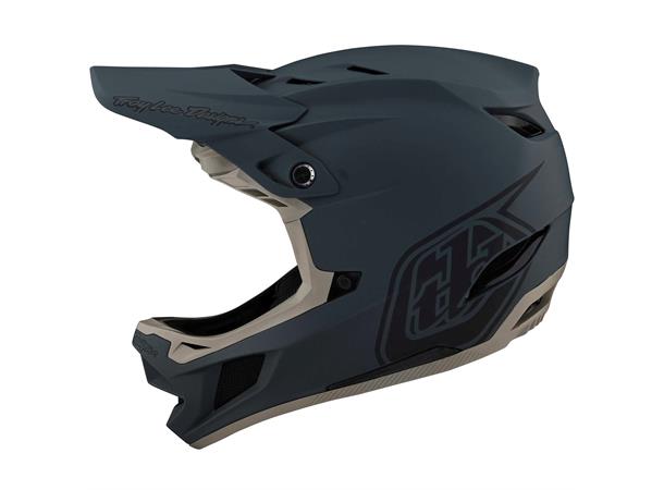 Troy Lee Designs D4 Composite Helmet Stealth/Gray
