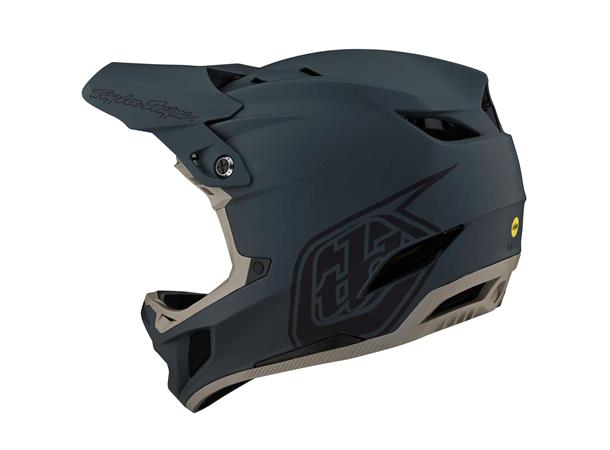 Troy Lee Designs D4 Composite Helmet Stealth/Gray