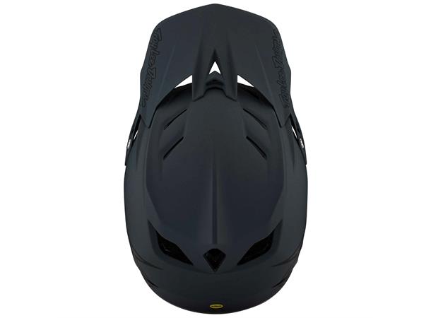 Troy Lee Designs D4 Composite Helmet Stealth/Gray