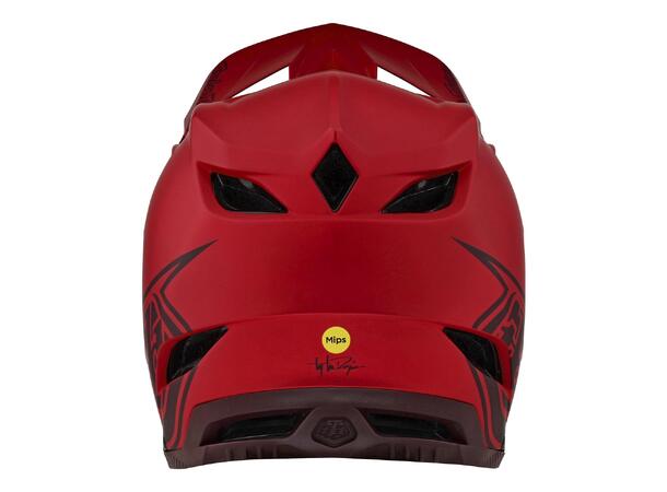 Troy Lee Designs D4 Composite Helmet Stealth Red