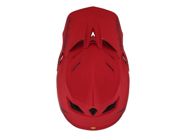 Troy Lee Designs D4 Composite Helmet Stealth Red