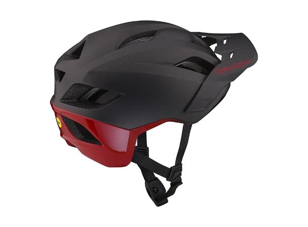 Troy Lee Designs Flowline SE MIPS Helmet Radian Charcoal/Red
