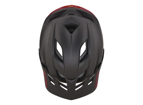 Troy Lee Designs Flowline SE MIPS Helmet Radian Charcoal/Red
