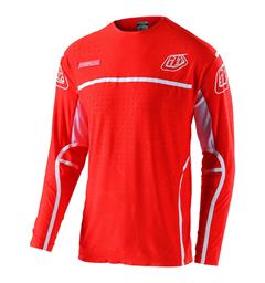 Troy Lee Designs SE Ultra Jersey Lines Red White