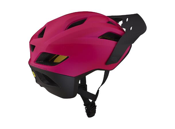 Troy Lee Designs Youth Flowline Helmet MIPS Orbit Magenta/Black, (48-53 cm)