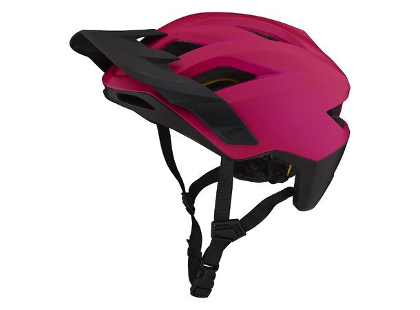 Troy Lee Designs Youth Flowline Helmet MIPS Orbit Magenta/Black, (48-53 cm)