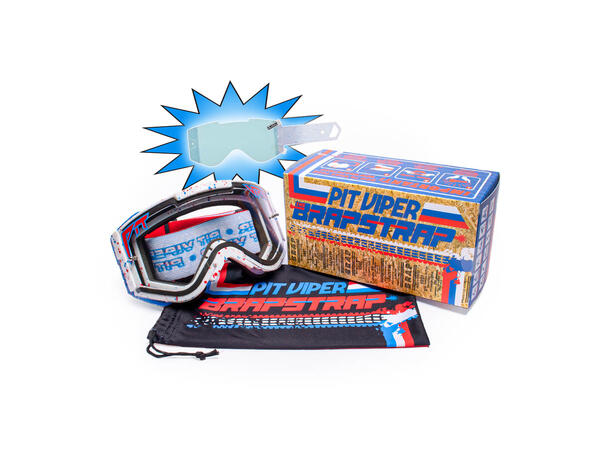 Pit Viper Brapstrap The Roost Rocket Clear lens included