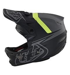 Troy Lee Designs D3 Fiberlite Helmet Slant Grey