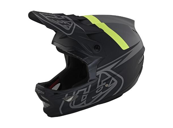 Troy Lee Designs D3 Fiberlite Helmet Slant Grey