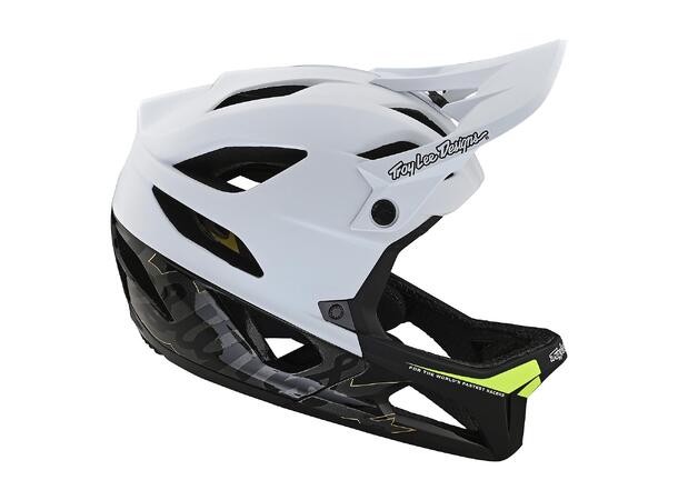 Troy Lee Designs Stage MIPS Helmet Signature White