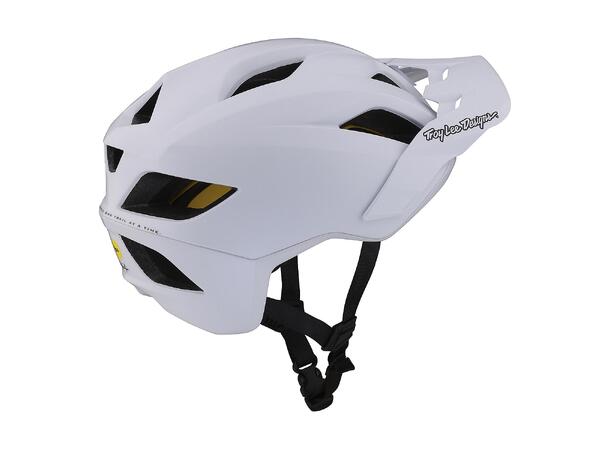 Troy Lee Designs Youth Flowline Helmet MIPS Orbit White, (48-53 cm)