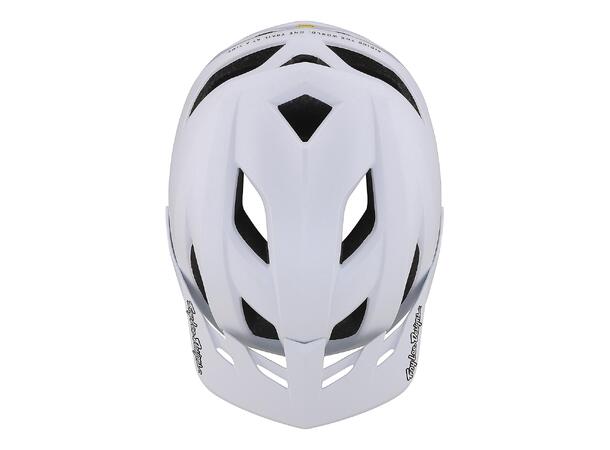 Troy Lee Designs Youth Flowline Helmet MIPS Orbit White, (48-53 cm)