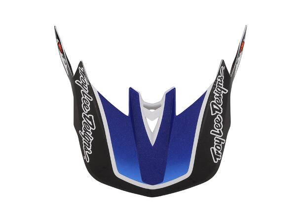 Troy Lee Designs D4 Composite Helmet Qualifier White/Blue