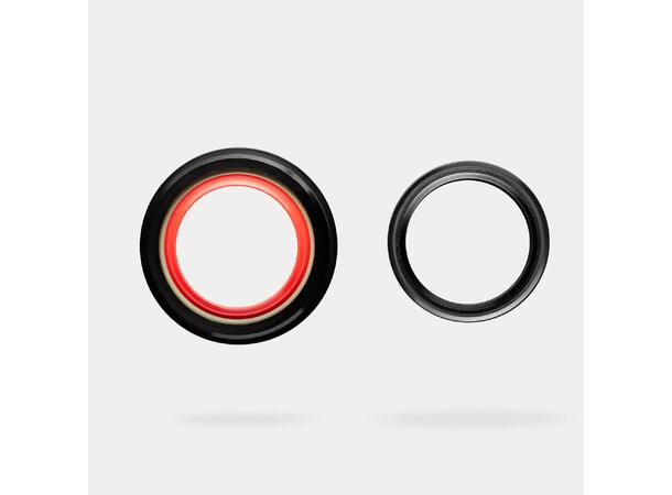 Acros Alloy Lower Headset ZS66 Assembly Zero Stack, 1.8 Steerer