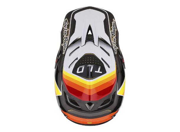 Troy Lee Designs D4 Carbon MIPS Helmet Reverb Black/White