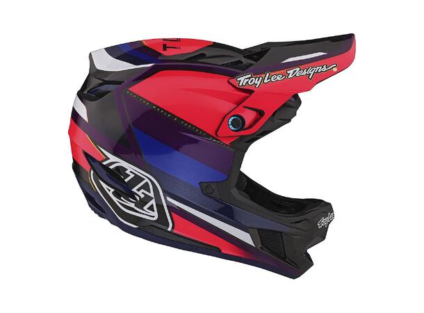 Troy Lee Designs D4 Carbon MIPS Helmet Reverb Pink/Purple